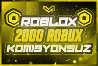 ⭐ROBLOX 2000 ROBUX | Komisyonsuz⭐