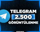⭐️[HIZLI]⭐️ 2.500 Görüntülenme | Telegram