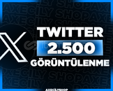 ⭐️[HIZLI]⭐️ 2.500 Görüntülenme | Twitter (X)