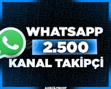 ⭐️[HIZLI]⭐️ 2.500 Kanal Takipçi | WhatsApp