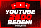 ⭐(HIZLI) 2500 Youtube Beğeni ⭐