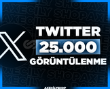 ⭐️[HIZLI]⭐️ 25.000 Görüntülenme | Twitter (X)