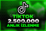 HIZLI | 2500000 İZLENME TİKTOK |