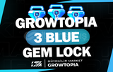 HIZLI | 3 Adet Blue Gem Lock