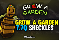 ⭐[HIZLI] 7.7Q GROW A GARDEN SHECKLES(COINS)
