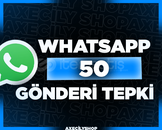 ⭐️[HIZLI]⭐️ 50 Gönderi Tepki | WhatsApp