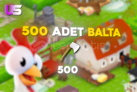 ⭐[HIZLI] 500 ADET BALTA