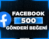 ⭐️[HIZLI]⭐️ 500 Gönderi Beğeni | Facebook
