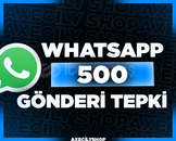 ⭐️[HIZLI]⭐️ 500 Gönderi Tepki | WhatsApp