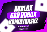 ⭐[HIZLI] 500 ROBUX KOMİSYONSUZ⭐