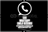 [GARANTİ] 500 Whatsapp emoji beğenisi