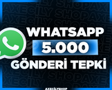 ⭐️[HIZLI]⭐️ 5.000 Gönderi Tepki | WhatsApp