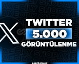 ⭐️[HIZLI]⭐️ 5.000 Görüntülenme | Twitter (X)