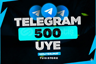 ⭐DÜŞMEYEN⭐ 500 TELEGRAM KANAL/GRUP ÜYESİ