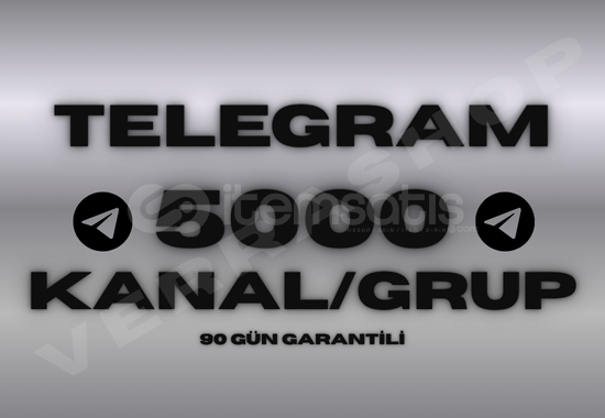 ⭐HIZLI⭐ 5000 TELEGRAM KANAL/GRUP ÜYESİ ⭐HIZLI⭐ 5000 TELEGRAM KANAL/GRUP ÜYESİ