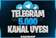 ⭐[HIZLI] 5000 TELEGRAM ÜYE⭐