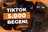 ⚡[Gerçek] 5000 TikTok Beğeni - Garantili☘️