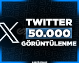 ⭐️[HIZLI]⭐️ 50.000 Görüntülenme | Twitter (X)
