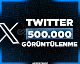 ⭐️[HIZLI]⭐️ 500.000 Görüntülenme | Twitter (X)