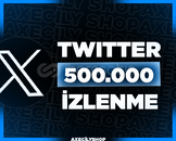 ⭐️[HIZLI]⭐️ 500.000 İzlenme | Twitter (X)