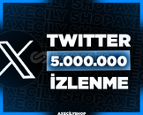 ⭐️[HIZLI]⭐️ 5.000.000 İzlenme | Twitter (X)