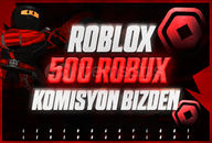 ⭐ [715] 500 Robux - Komisyon Bizden ⭐ | Süper Hızlı Teslimat