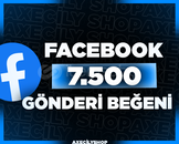 ⭐️[HIZLI]⭐️ 7.500 Gönderi Beğeni | Facebook