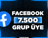⭐️[HIZLI]⭐️ 7.500 Grup Üye | Facebook