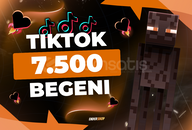⚡[Gerçek] 7500 TikTok Beğeni - Garantili☘️
