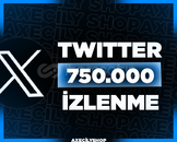 ⭐️[HIZLI]⭐️ 750.000 İzlenme | Twitter (X)