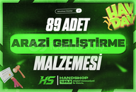 ⭐[HIZLI] 89 ADET ARAZİ GENİŞLETME MALZEMESİ⭐
