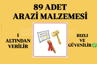 [HIZLI] 89 ADET ARAZİ MALZEMESİ 