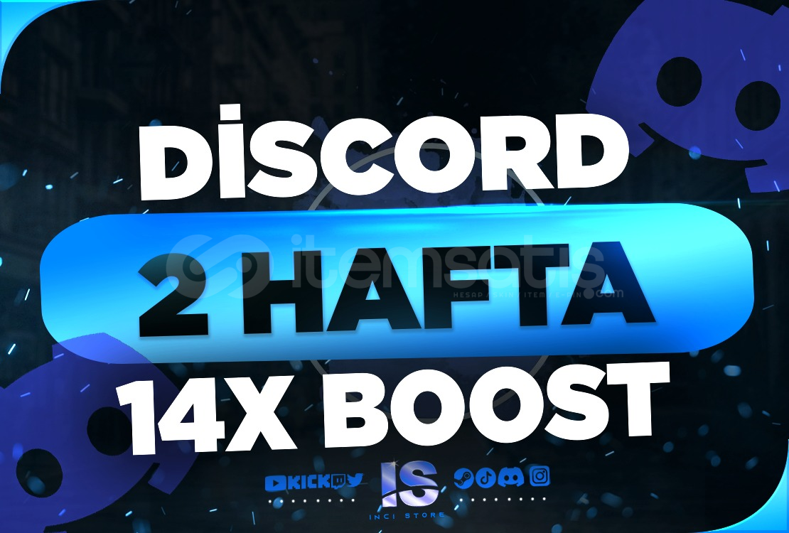 ⭐HIZLI-BOTSUZ | 2 Hafta Discord 14x Boost⭐ ⭐HIZLI-BOTSUZ | 2 Hafta Discord 14x Boost⭐