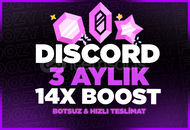 ⭐HIZLI | BOTSUZ 3 AYLIK 14X BOOST