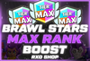 ⭐ [UCUZA] BRAWL STARS MAX RANK BOOST ⭐