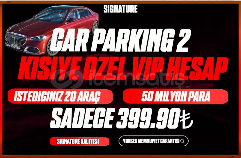 ⭐CAR PARKİNG 2-ÖZEL VİP HESAP (KALİTELİ)⭐️ ⭐CAR PARKİNG 2-ÖZEL VİP HESAP (KALİTELİ)⭐️