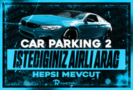 ( HIZLI ) Car Parking2 İstediğiniz 1 Airli Araç