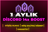 [HIZLI] DİSCORD 1 AYLIK 14X BOOST