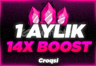 ⭐️[HIZLI] DİSCORD 1 AYLIK 14X BOOST⭐