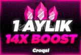 ⭐️[HIZLI] DİSCORD 1 AYLIK 14X BOOST⭐