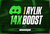 ⚡HIZLI | DİSCORD 1 AYLIK 14X BOOST⚡