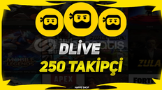 [HIZLI] DLİVE 250 TAKİPÇİ