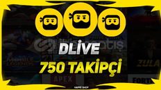 [HIZLI] DLİVE 750 TAKİPÇİ