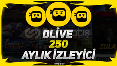 [HIZLI] DLİVE AYLIK 250 İZLEYİCİ