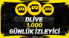 [HIZLI] DLİVE GÜNLÜK 1000 İZLEYİCİ