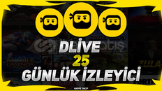 [HIZLI] DLİVE GÜNLÜK 25 İZLEYİCİ