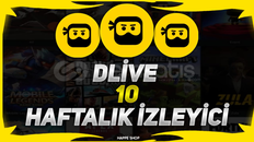 [HIZLI] DLİVE HAFTALIK 10 İZLEYİCİ