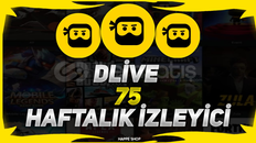[HIZLI] DLİVE HAFTALIK 75 İZLEYİCİ