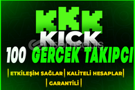 HIZLI GARANTİLİ KİCK 100 TAKİPÇİ 