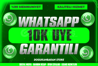 ⭐️[HIZLI GARANTİLİ] WHATSAPP 10K ÜYE